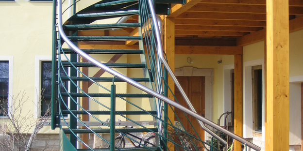 Zugangstreppe für Dachterrasse